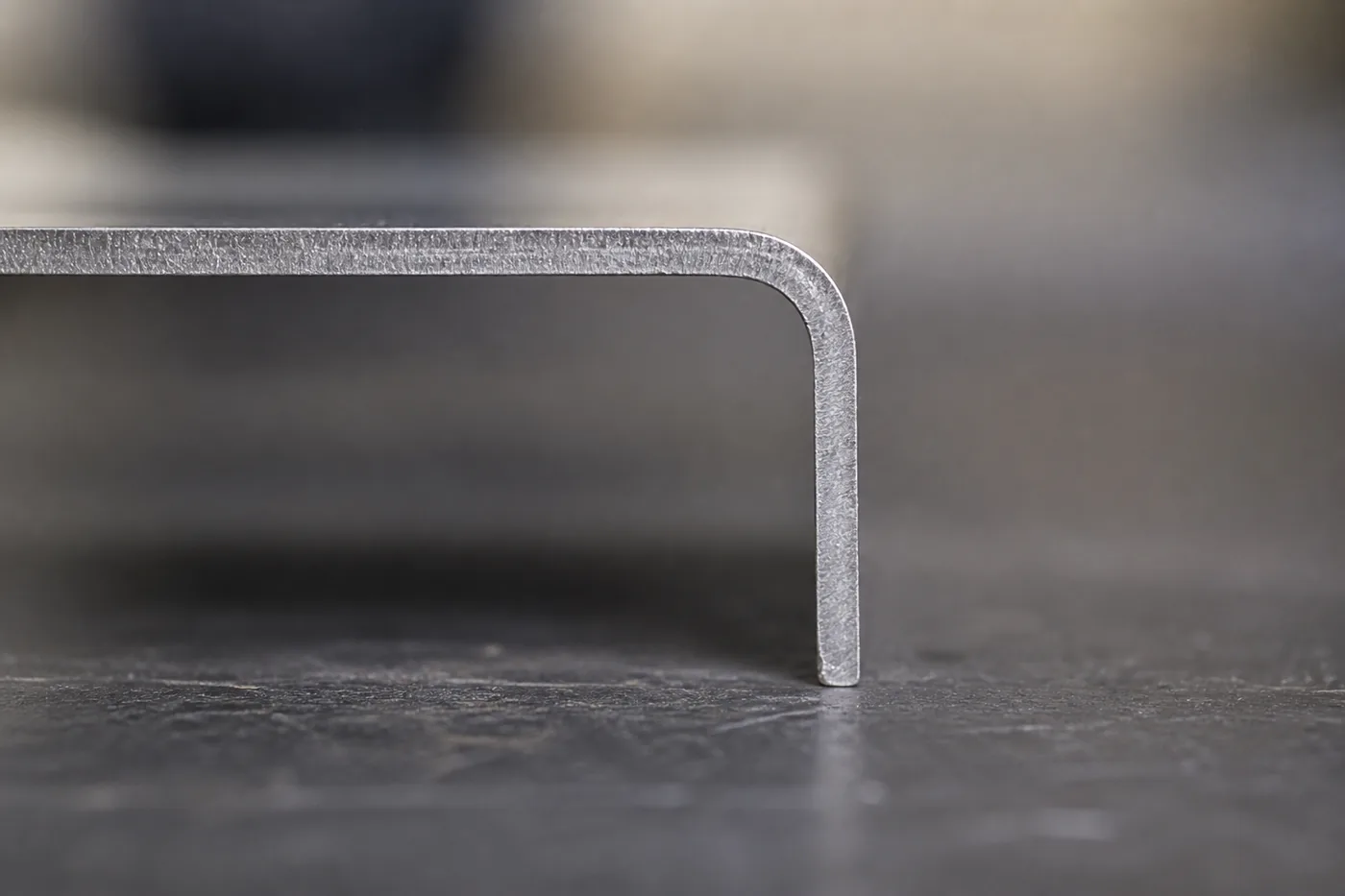 Precise sheet metal bend radius detail