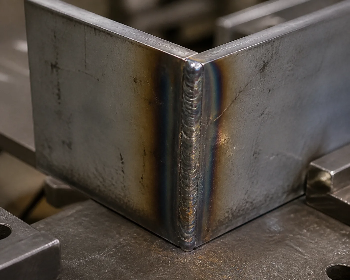 welded metal corner